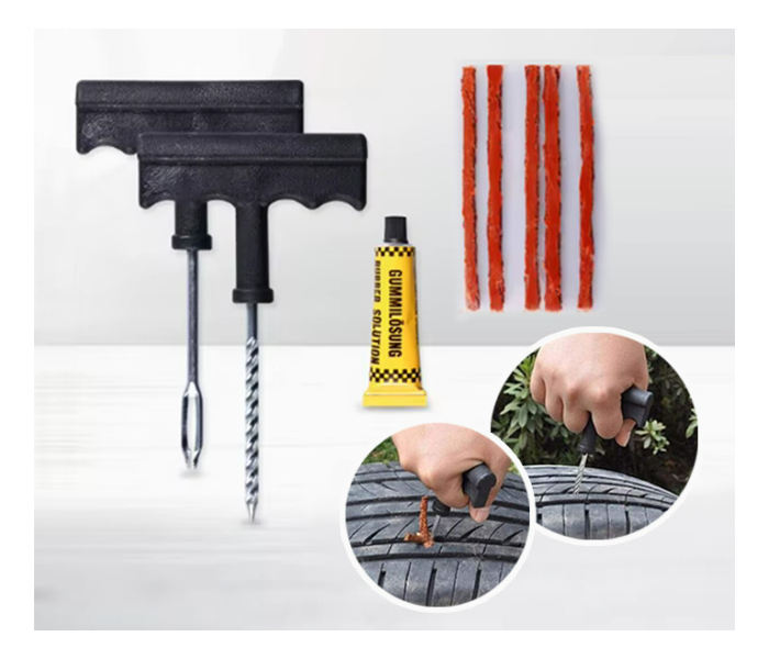 Bundle 5 PCs Set Easy Tubeless Tire Repair Image