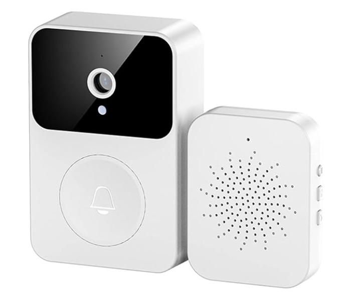 Smart Wireless Remote Video Doorbell Camera, HD Infrared Night Vision Wifi Video Doorbell With Voice Change, Auto Capture Storage Doorbell for Home Security in KSA