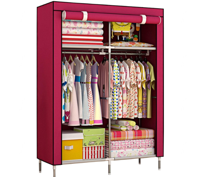 Easy To Assemble Large Portable Closet Organizer,Assorted in UAE