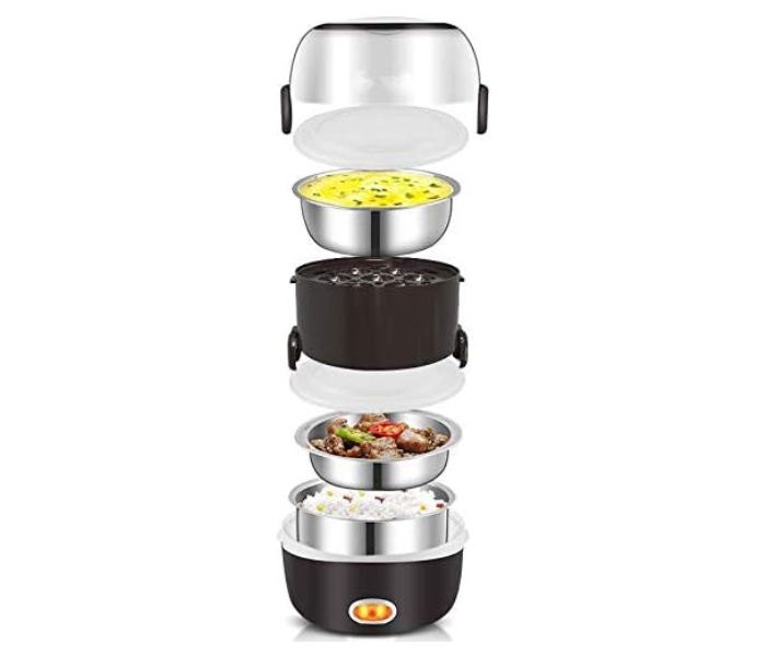 Multifunctional Cooking Lunch Box Single AND Double Layer Design 200W- 2L-Capacity in UAE