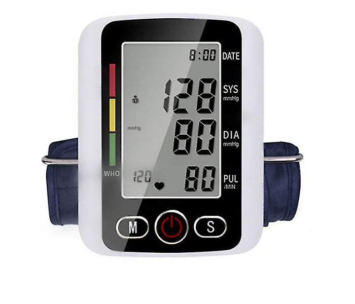 Automatic Arm Style Electronic Blood Pressure Monitor With Voice Function in KSA