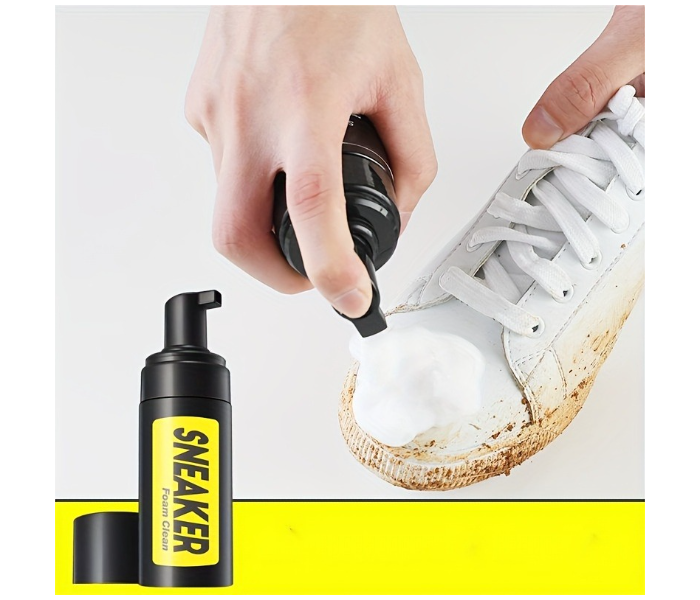 Sneakers Shoe Cleaner Kit for, Water-Free Foam with Brush and Shoe Cloth, for all Shoes, in UAE