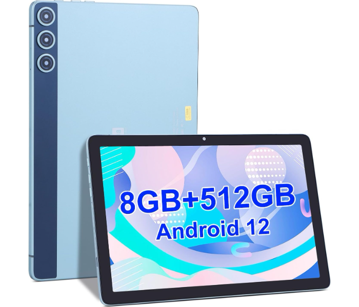 C Idea 10 Inch Tablet, Android 12.0 Tablet 8GB RAM+512GB ROM,8MP+13MP Cameras 10000mAh Battery,Dual 5G SIM Slot With Case/Keyboard/Mouse/WIFI,CM8500 Plus (Green) in UAE