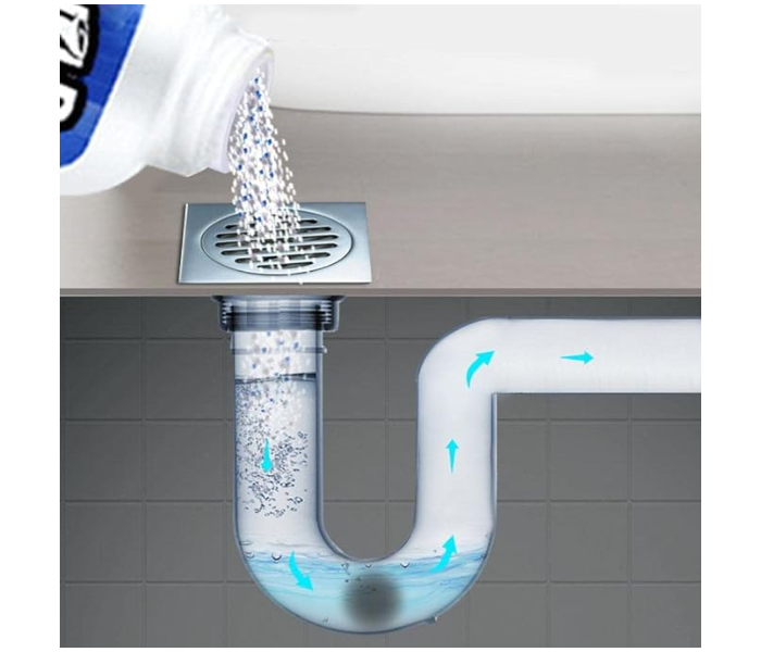 Fast Foaming Cleaner, Sink Toilet Drain Bubble Bombs Powder Cleaner Strong Toilet Cleaner Cleaner Bleach White Light Fast Foam Cleaner Powerful Drain in OMAN