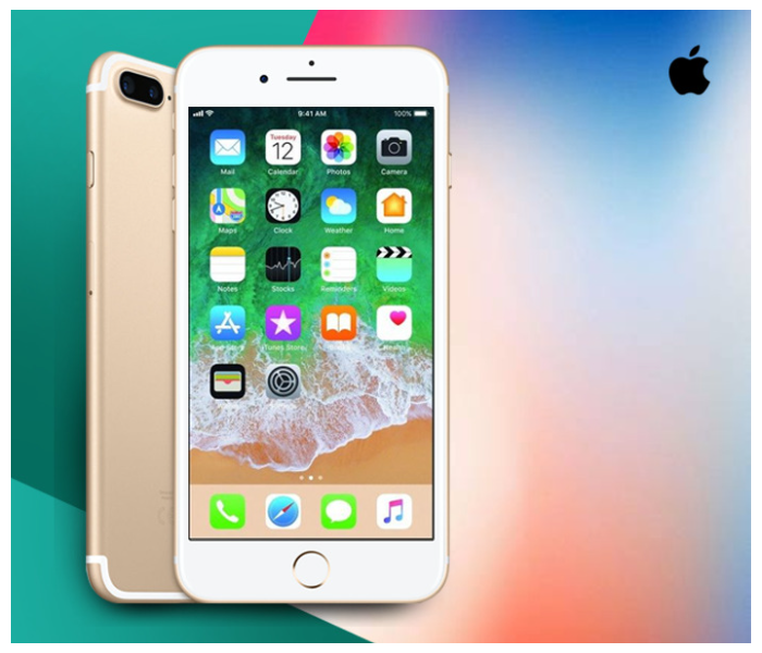 Apple iPhone 7 Plus 128GB Refurbished - Gold in UAE