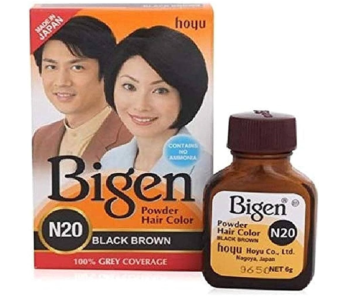 Bundle 4 PCs Set Bigen Hair Color Powder Image