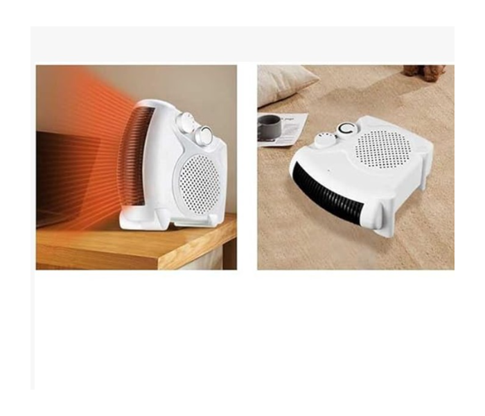 Portable Home &Travelling Electric Fan Heater With 3 Adjustable Settings Cool/Warm/Hot in UAE