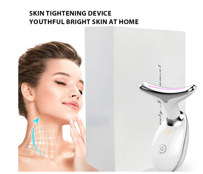 2024 Popular Face and Neck Massage Wrinkle Care Device Skin Tightening Device Youthful Bright Skin at Home in UAE