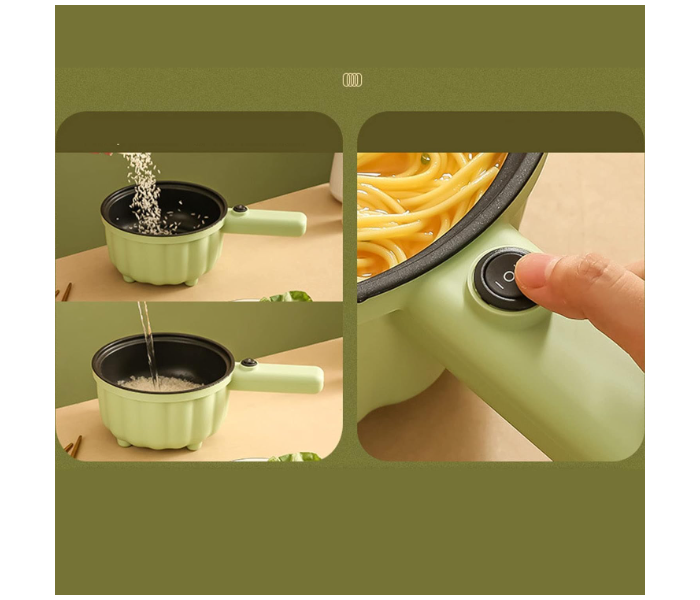 High Quality Multifunction Electric Cooker Pan Hot Pot Non-Stick 2L Portable Multicooker for Home Travel, with Steamer, for Steak, Soup in UAE