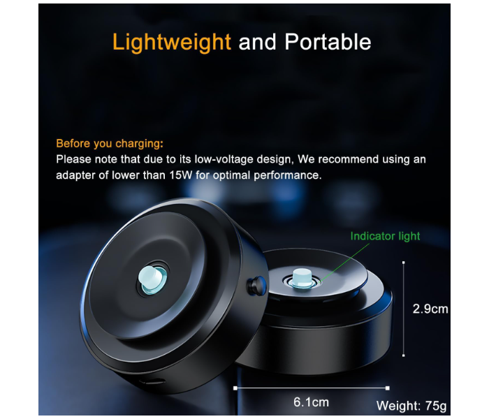 High Quality Magnetic Car Suction Cup Holder 360 3D Rotation Safe View Phone Mount in KSA