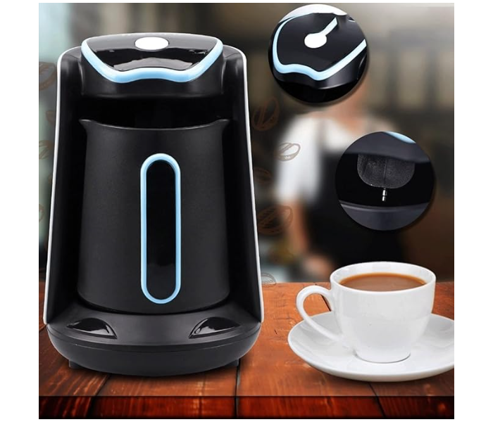 DENX Coffee Maker Automatic Coffee Maker Machine Electric Coffee Pot Food Grade Moka Coffee Kettle Portable Travel in KSA