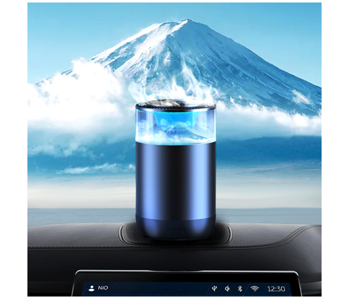 Smart Car Air Fresheners, Oil Car Diffuser Experience by Atomization, RGB Ambient Lights, Adjustable Concentration, Auto On/Off, Built-in Battery in UAE