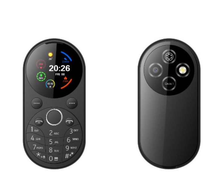 M-Horse phone Circle Max mini design 2G Quad band GSM Dual Sim MP3 and Mp4 Wireless FM in UAE