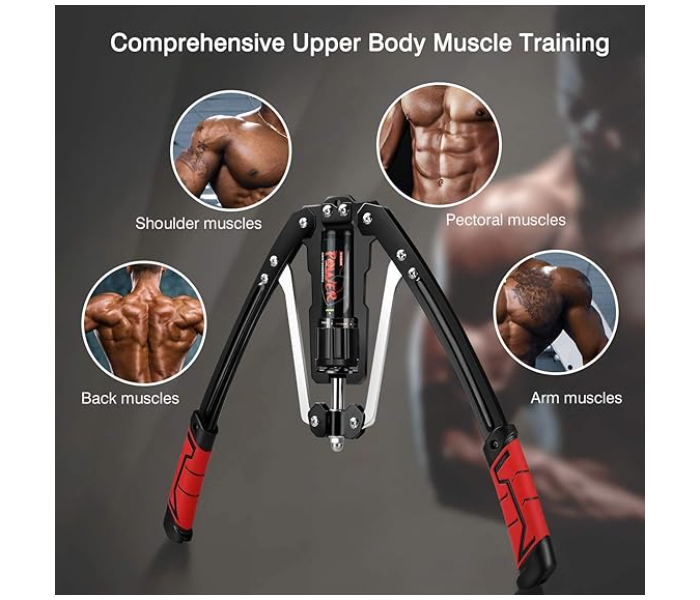 Shapelocker Power Twister, Arm Exercises Chest Expander with Adjustable Resistance for Chest, Biceps, Shoulder and Arm Strength Training in UAE