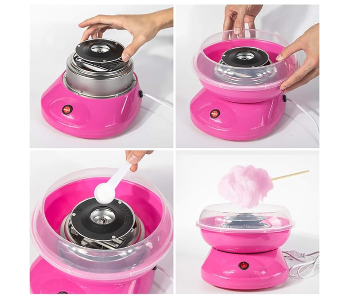 DLC Home Decoration Birthday Party Candy Floss Machine Fully Automatic Marshmallow Machine Cotton Candy Maker For Family Party in KSA