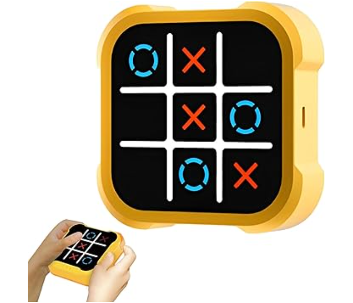 Electronic Tic Tac Toes Game, Digital Tic Tac Toe Game, Infinite Tic Tac Toe with Case, 3 In 1 Tic Tac Toe Electronic Game in UAE