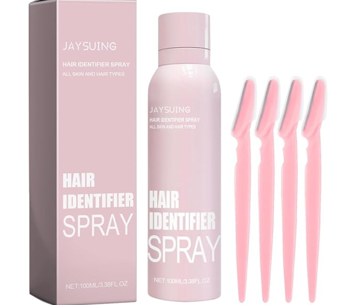 Grgowe Hair Removal PC Hair Detection Spray for Face Shaving, Facial Hair Identification Spray for Dermaplaning, Hair Identification Spray for Face Shaving, Suitable for All Hair Types in UAE