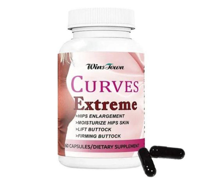 Maca 100% Curves Natural Herbal Maca Butt Hips Capsules Extreme Butt and Hip Enhancement Capsules . Lifts and Firms Your Butt in KSA