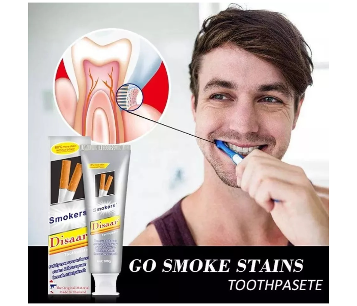 Bundle 2 PCs Set Smokers Toothpaste for Whitening Image