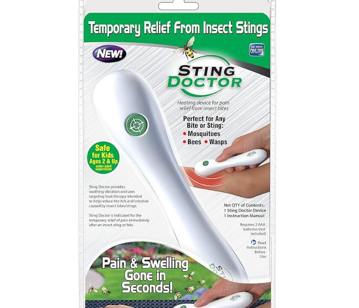 Sting Doctor -Insect Bite and Sting Relief, Bugs Bite Mosquito Sting Treatment, Fast and Natural Relief from Itching and Swelling . Chemical Free in KSA