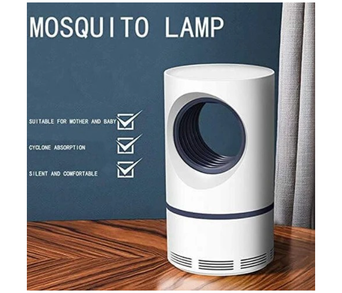 Indoor Bug Zapper with Fan, High Voltage Lighted Mosquito Lamp Trap, USB Cable Plug-in Electric Insect Killer Catching Moth Mosquitoes Gnat Fruit Flies (NO Battery) in KSA