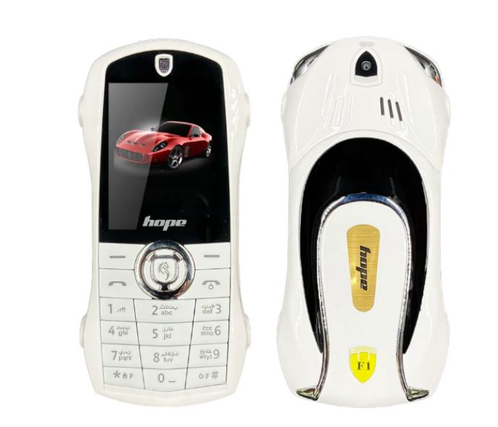 Hope F1 mini phone with a Sports car design Mobile Phone with Clear Sound 1.7 Inch HD Anti Shatter Screen in KSA