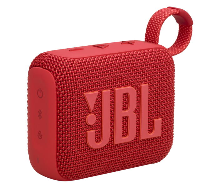 JBL Go 4 Ultra-portable Speaker - Red in KSA