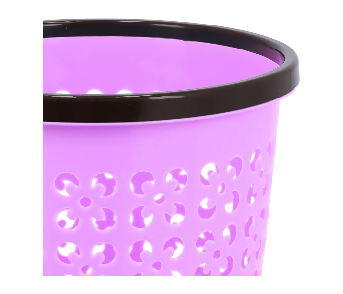Royalford RF10214 Plastic Dustbin Multi Color 12Ltr - Assorted in UAE