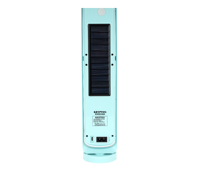 Krypton KNSE5460 LED Emergency Lantern with Solar Panel Energy Efficient Design - Blue in KSA