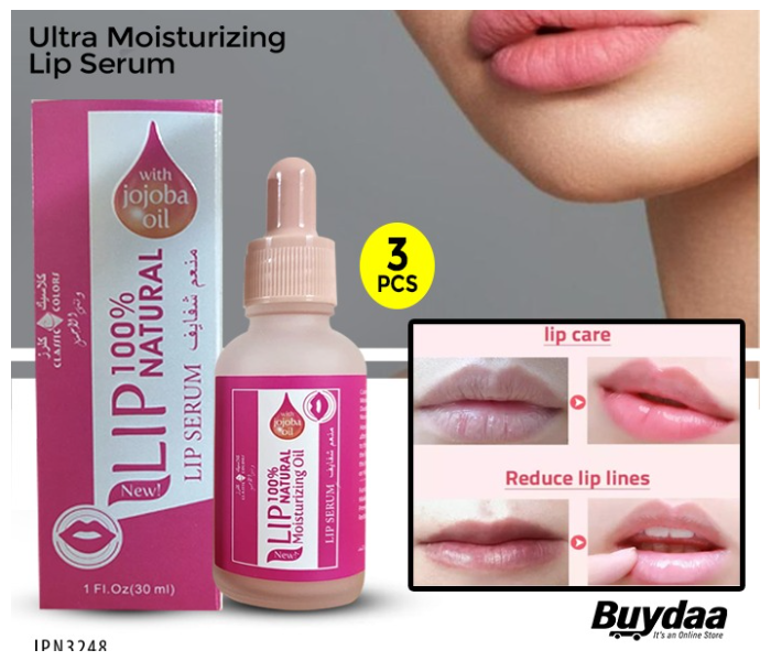 Bundle 3 PCs Set 100 Percent 30ml Natural Image