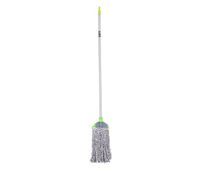Royalford RF10101 Dual Colour Cotton Mop With PVC Coated Wooden Handle in UAE