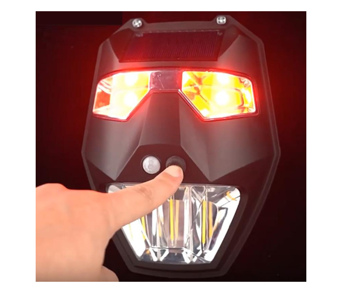 LED Solar Tungsten Wire Wall Lamp with Face Shield Type Human Motion Sensor, Garden Street Outdoor Courtyard Waterproof Wall Lamp in UAE