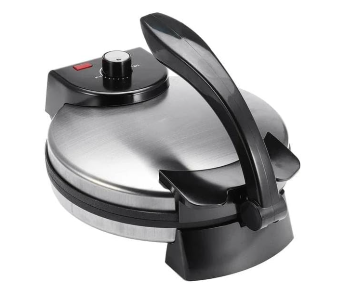 Roti Maker Chapati Maker Ideal for Making Homemade Tortillas Tacos Flatbreads, Chapati Roti, Stainless Steel Housing With Adjustable Temperature Control Non-Stick Coating in KSA