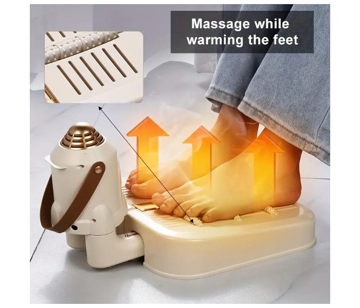 3-in-1 Winter/Rainy Days Quick Dry Clothes & Smart Foot Warmer & Shoe Dryer with - Detachable, Timer Setting, Hanging Design in UAE