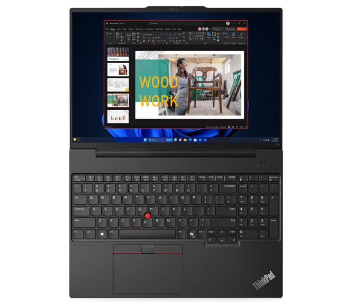 Lenovo 21MA001PGR ThinkPad E16 Gen 2 Intel Core Ultra 7 155H 16 Inch WUXGA IPS Anti-glare Display 16GB RAM 512 GB SSD No OS (DOS) - Black in UAE