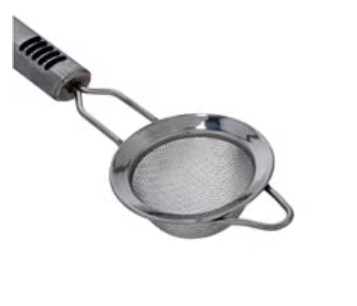 Delcasa DC2429 7cm Tea Strainer Stainless Steel with TRP Handle - Silver in UAE