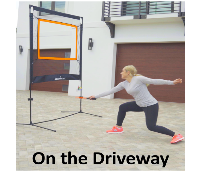 Jazzminton Sport Paddle Game with Net Indoor & Outdoor, Without Limits Pickleball Practice Board Badminton & Tennis with a Whole New Approach - Fun Games for Kids & Adults in UAE
