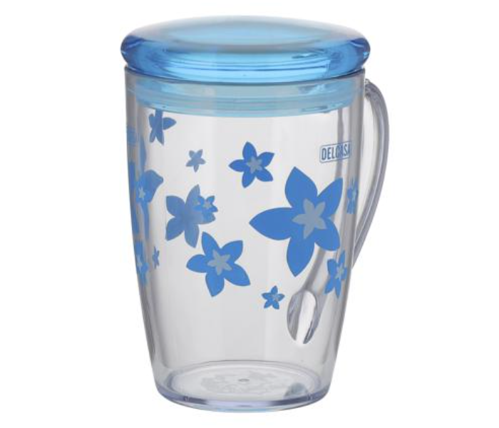 Delcasa DC2341 Plastic Water Cup 350ml Portable Travel Mug in UAE