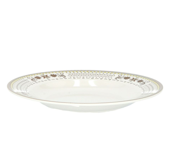 Delcasa DC1784 10 Inch Round Deep Soup Plates - Multi color in UAE