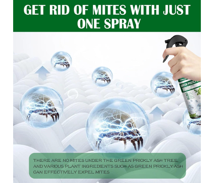 Green Prickly Ash Herbal Mite Remove Dust Mite Killing For Home Beds Sofa Indoor Mite Remover Blanket ow Mite Exterminating Bedbug Killer Pet Cleaner in UAE