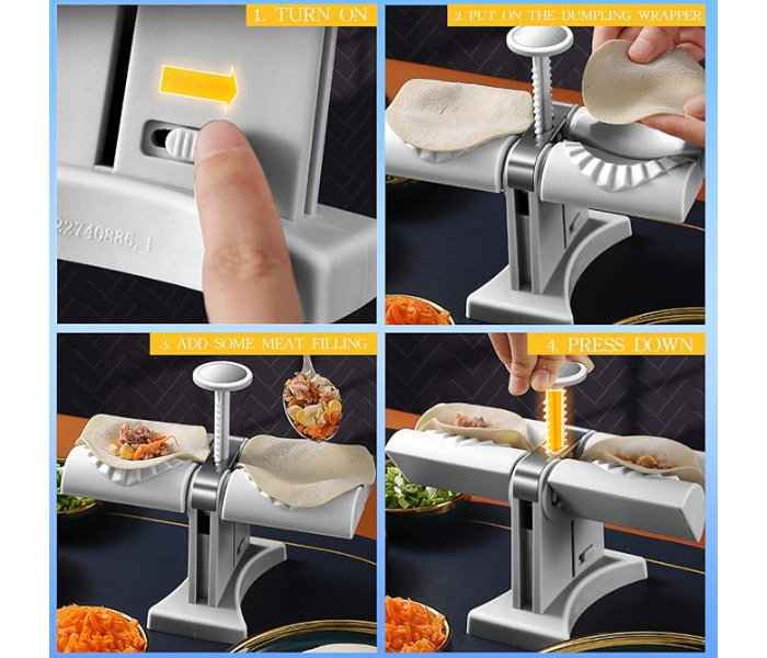 Automatic Dumpling Maker Mould Machine Household in UAE