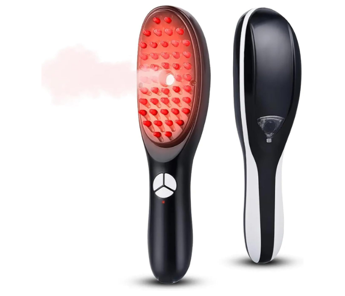 Scalp Massager Brush, Red Light Hair Comb, Multi-functional 3D Ultrasonic Vibration Atomisation Head Massager, Electric Massage Steam Hair Comb in UAE