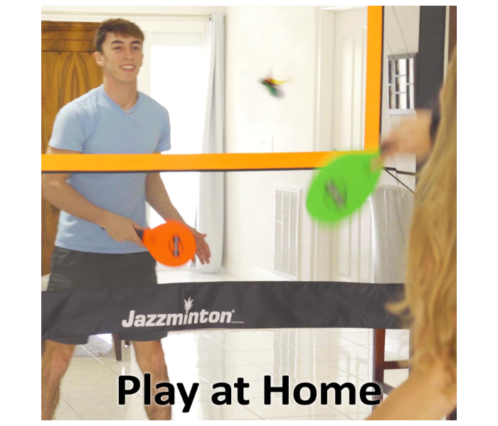 Jazzminton Sport Paddle Game with Net Indoor & Outdoor, Without Limits Pickleball Practice Board Badminton & Tennis with a Whole New Approach - Fun Games for Kids & Adults in UAE