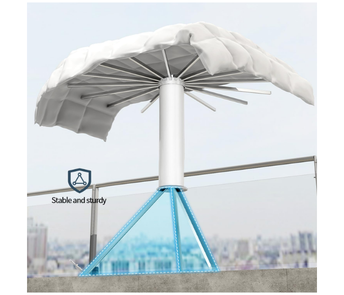 Portable Clothes Drying Rack Laundry Rack Tripod Folding Space Saving Laundry Drying Rack Collapsible with Wheel 360° Rotation, Expandable 16 Aluminum Dry Rods in KSA
