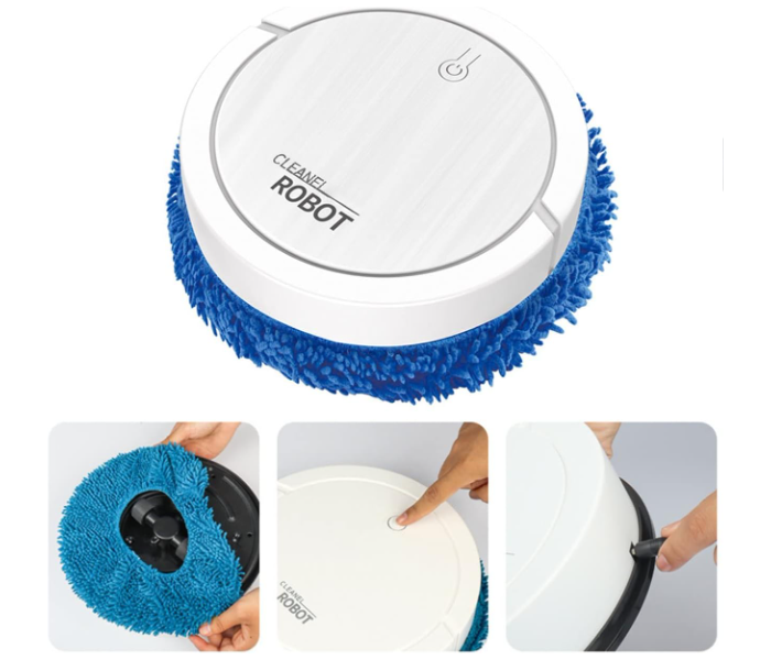 Fully Automatic Sweeping Robot Mop Smart Impregnation Cleaning Robot USB Charging Dry And Wet Mop Intelligent Cleaning in UAE