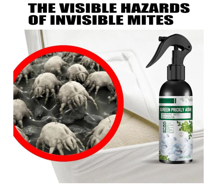 Green Prickly Ash Herbal Mite Remove Dust Mite Killing For Home Beds Sofa Indoor Mite Remover Blanket ow Mite Exterminating Bedbug Killer Pet Cleaner in UAE