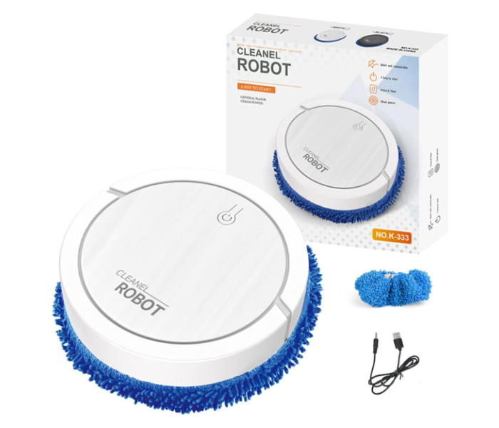 Fully Automatic Sweeping Robot Mop Smart Impregnation Cleaning Robot USB Charging Dry And Wet Mop Intelligent Cleaning in UAE