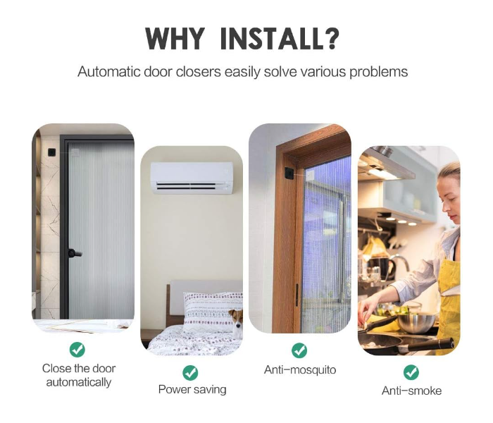 Automatic Door Sensor Closer for All Type Door in KSA