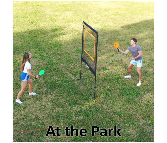 Jazzminton Sport Paddle Game with Net Indoor & Outdoor, Without Limits Pickleball Practice Board Badminton & Tennis with a Whole New Approach - Fun Games for Kids & Adults in UAE