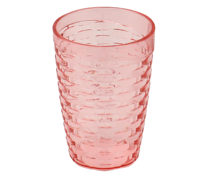 Delcasa DC2547 Transparent Cup 430 ml - Pink in UAE